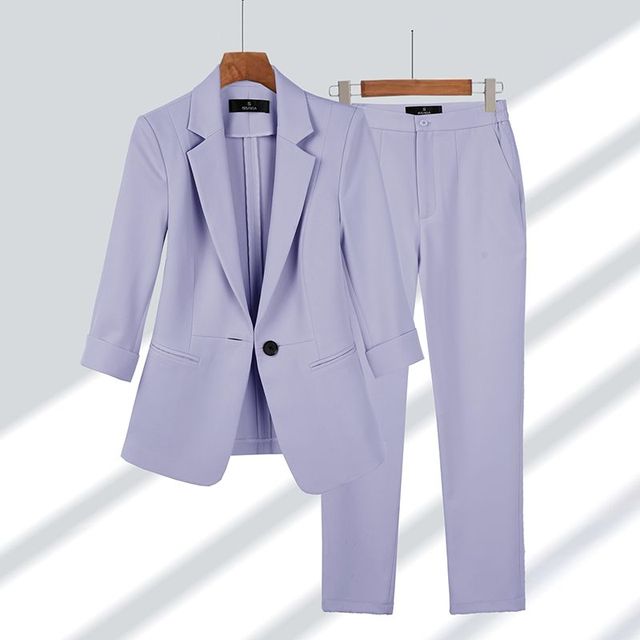 Raluca – Set Sacou Si Pantaloni Elegant