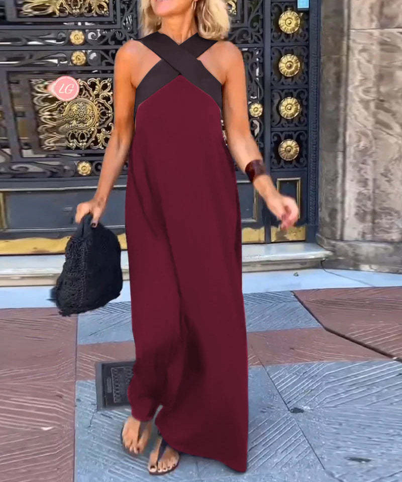 Lavinia – Rochie Halter Fluidă