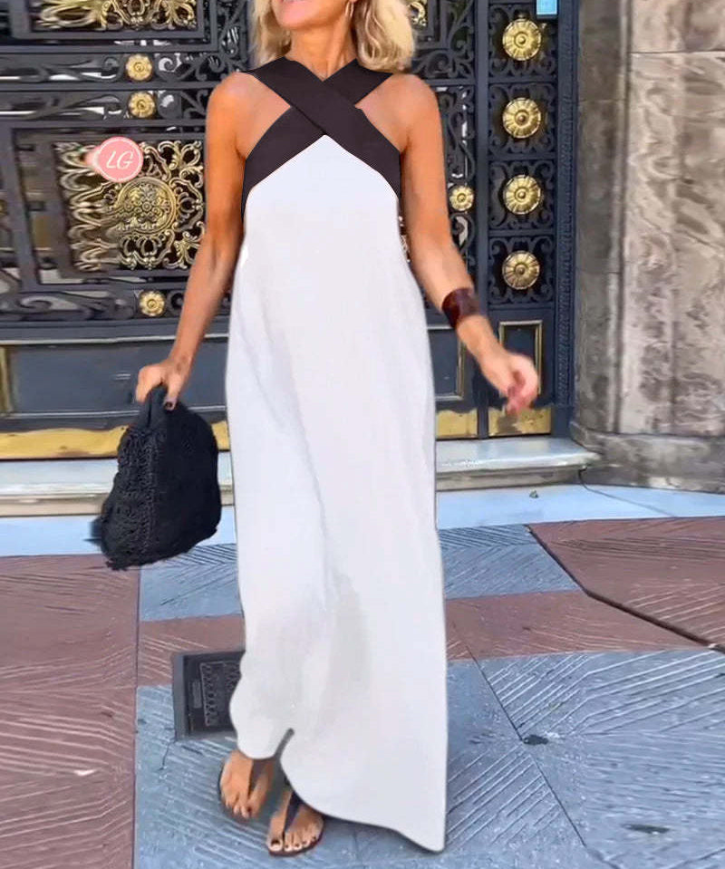 Lavinia – Rochie Halter Fluidă