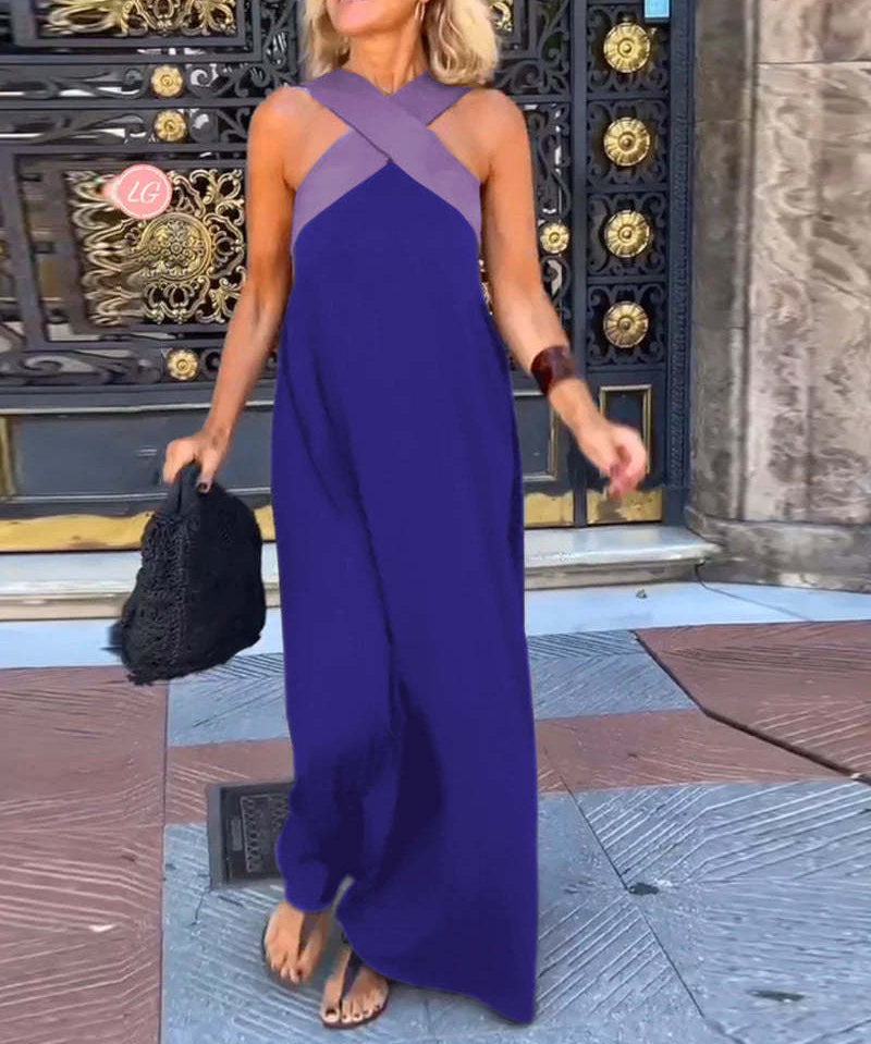 Lavinia – Rochie Halter Fluidă