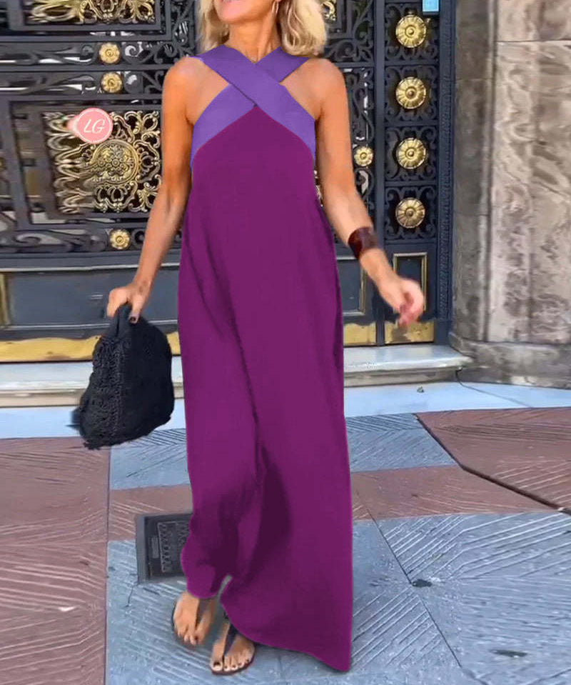Lavinia – Rochie Halter Fluidă