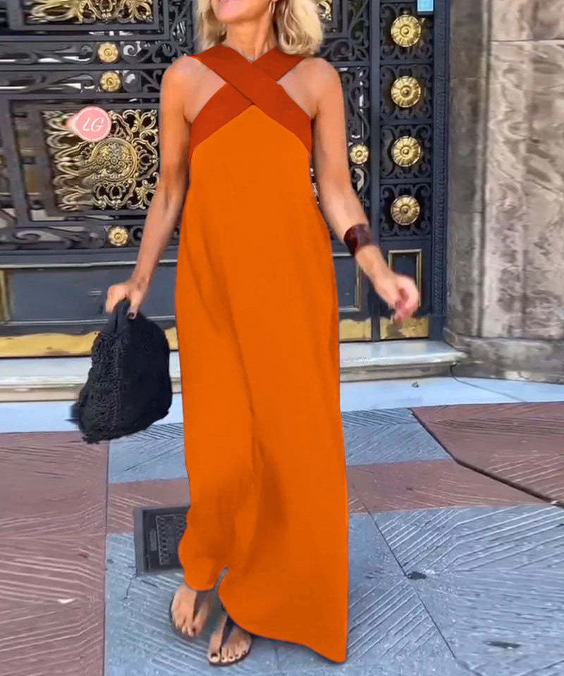 Lavinia – Rochie Halter Fluidă