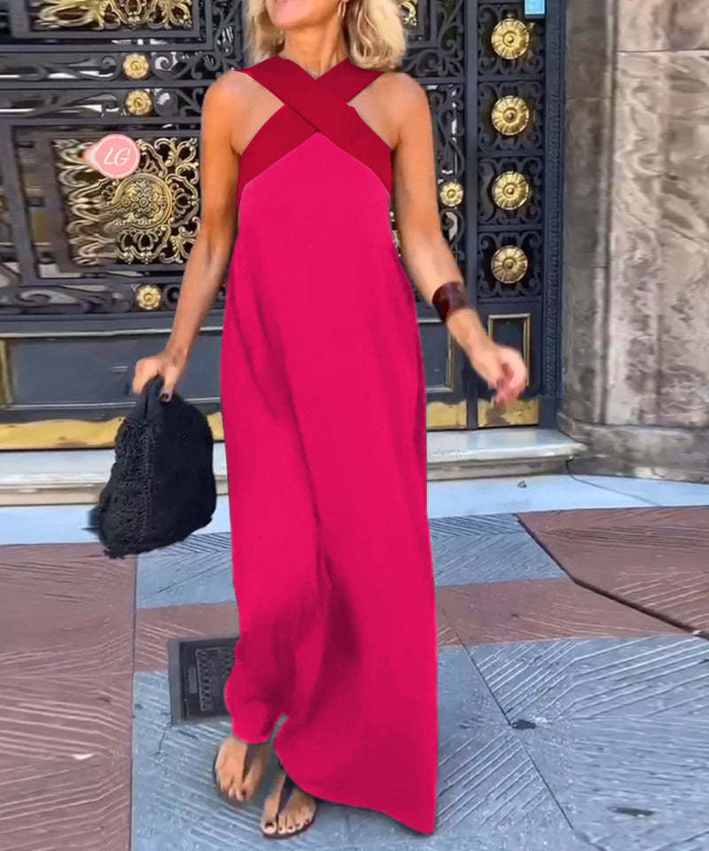 Lavinia – Rochie Halter Fluidă