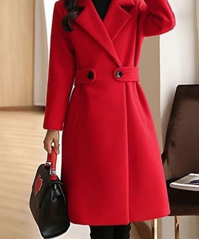 Delia – Palton Elegant de Iarnă
