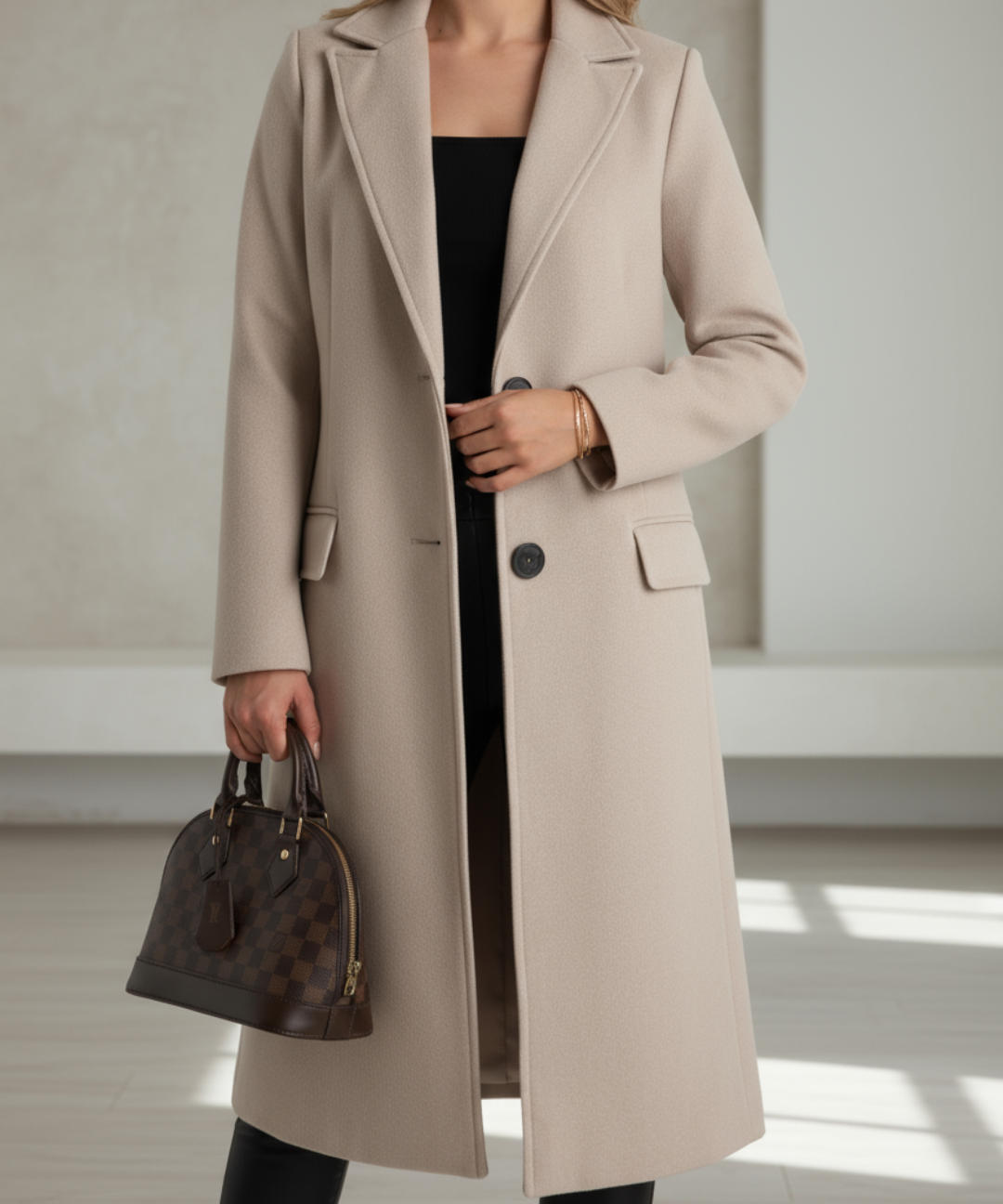 Iuliana – Palton Lung Elegant