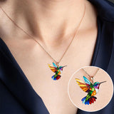 Colar de Beija-flor com Brincos Bónus – Oferta por Tempo Limitado
