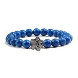 Pulseira de Pata com Contas – Design em Pedra Natural