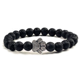 Pulseira de Pata com Contas – Design em Pedra Natural