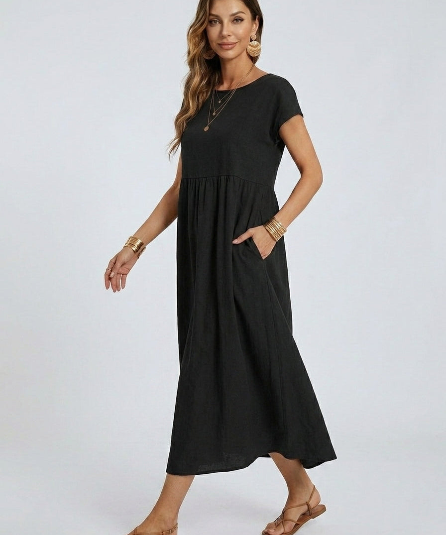 Ileana – Rochie Midi Atemporală