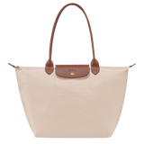 Geantă clasică – Tote pliabilă mare, Alb hârtie