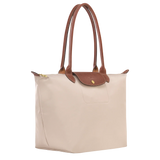 Geantă clasică – Tote pliabilă mare, Alb hârtie
