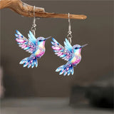 Brincos Dangle Beija-flor