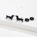 Brincos de Estudo de Dachshund