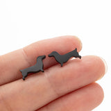 Brincos de Estudo de Dachshund