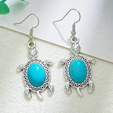 Conjunto de Joias Tartaruga Turquesa