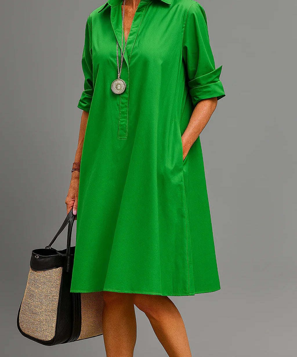 Claudia – Rochie Cămașă Midie