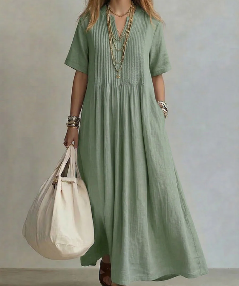 Elena – Rochie Plisată