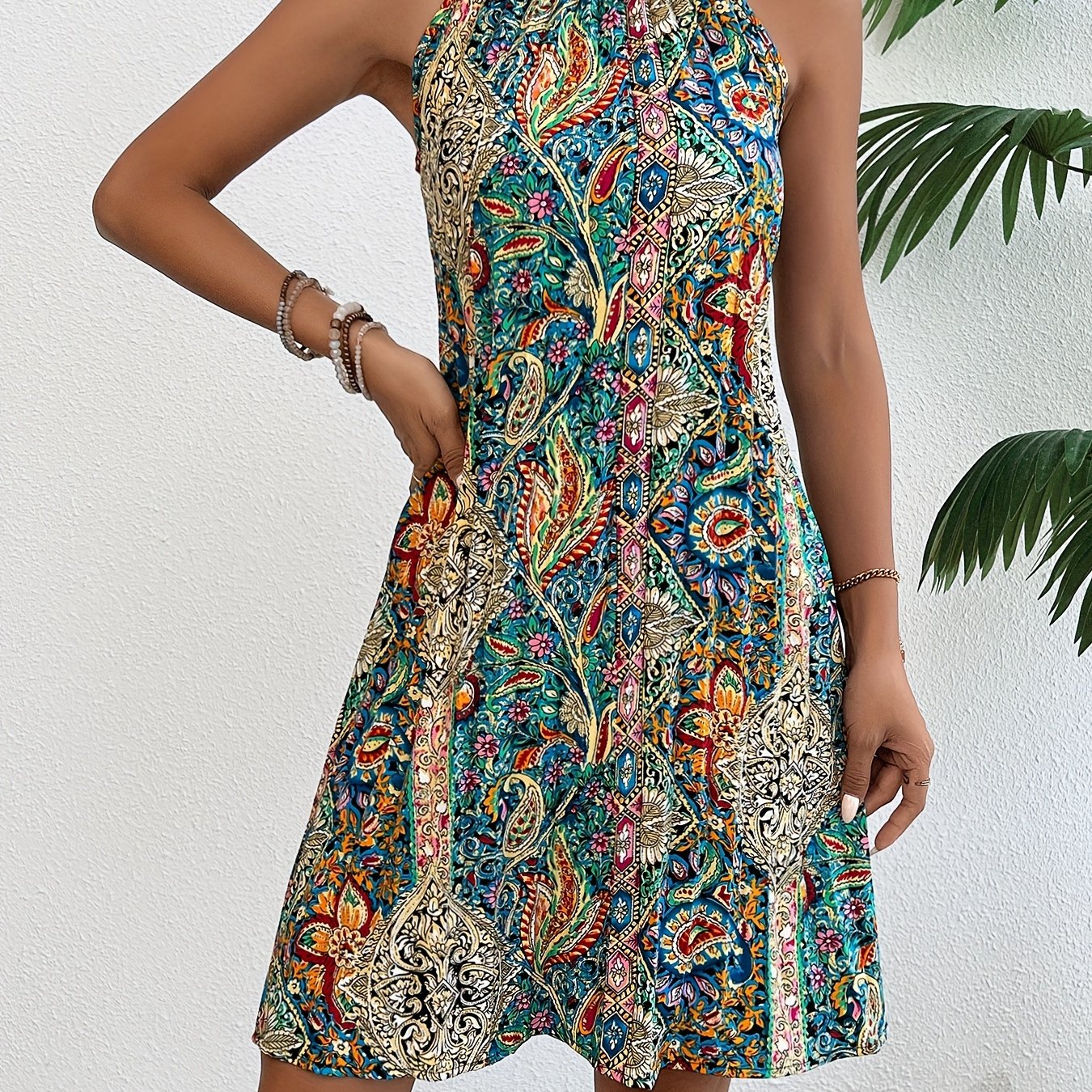 Zamfira – Rochie Florală Plisată