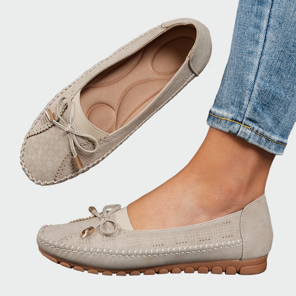 Pantofi confortabili tip slip-on cu talpă anatomică