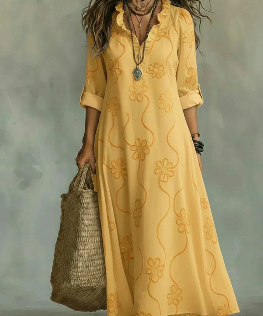 Mara – Rochie Maxi Florală